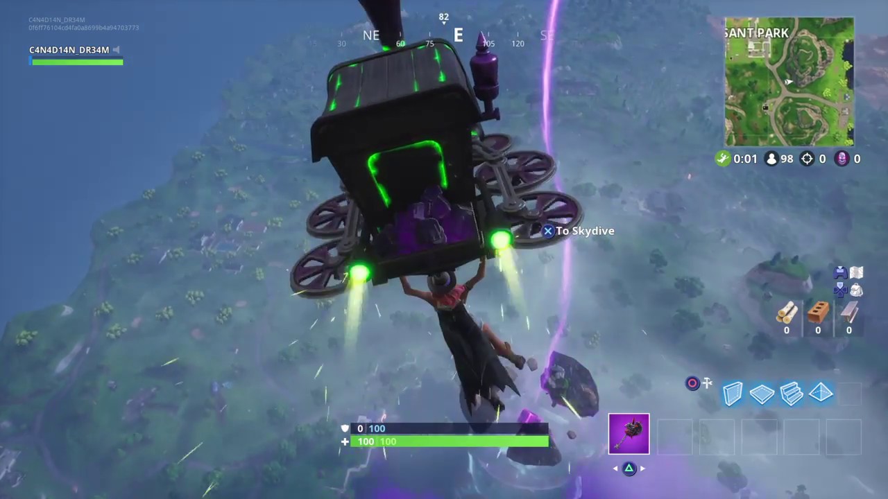 *NEW* DARK ENGINE GLIDER IN-GAME SHOWCASE! FORTNITE BATTLE ROYALE