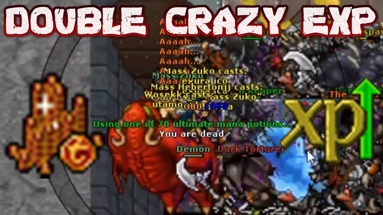 ED LVL 1034 DEAD, DOUBLE EXP INSANA, REI DO DRIBLE TIBIANO, EK DEAD NEM COM SIO TANKOU, #GWTIBIA