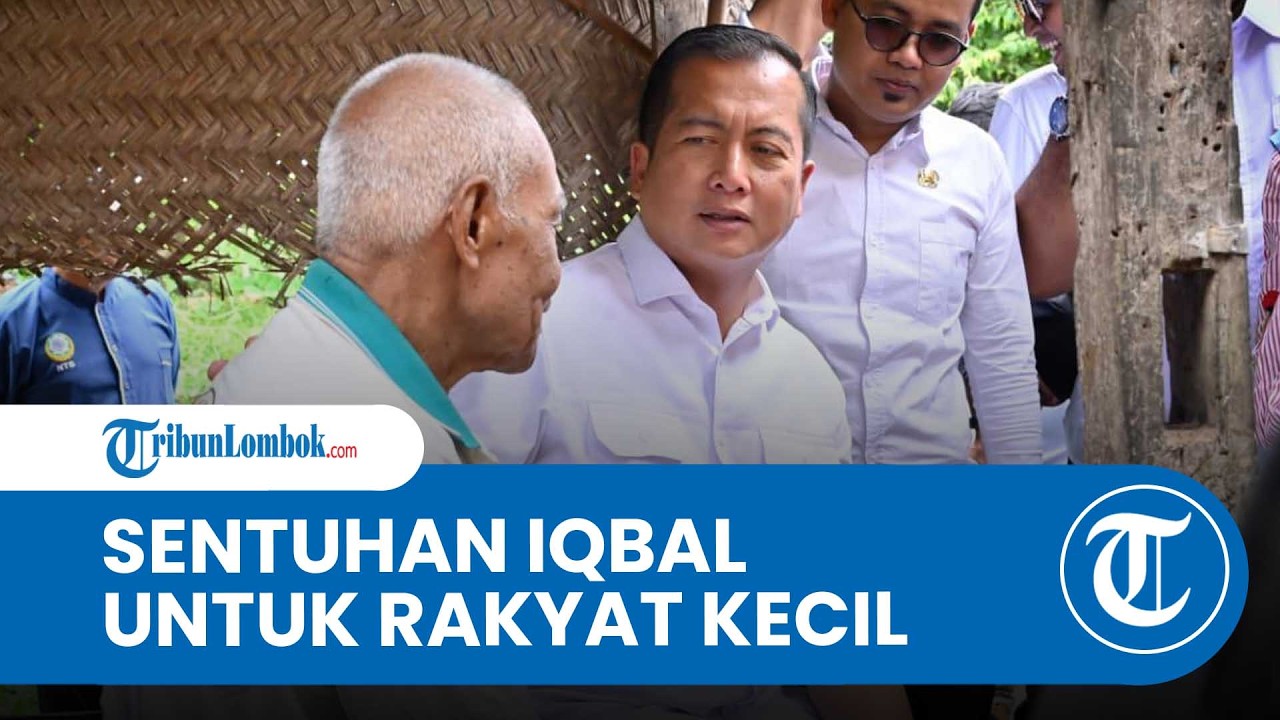 Gubernur Iqbal Belusukan Temui Warga Miskin Ekstrem di Lombok Utara