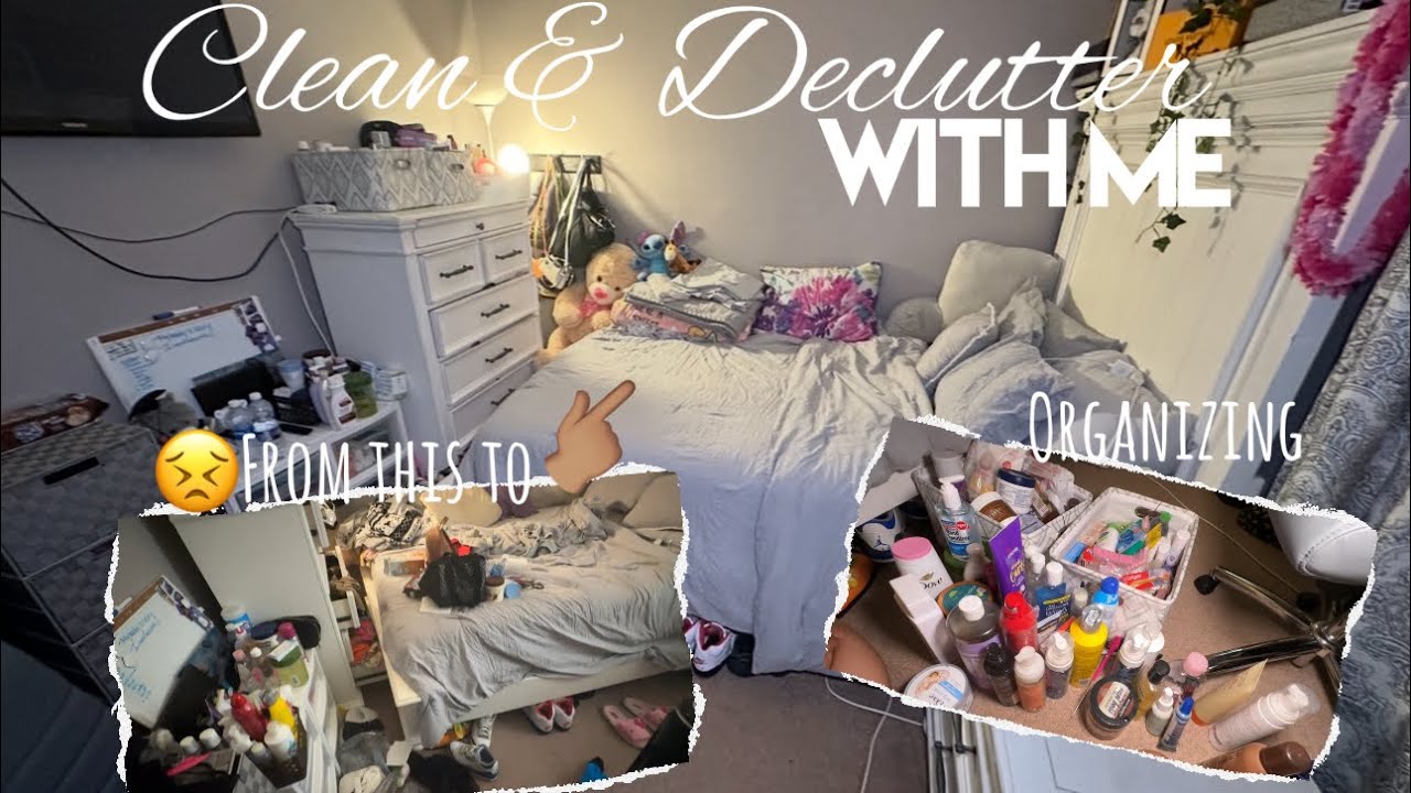 Extreme Room Cleaning & Decluttering | Clean With Me 2025 | Messy Room Transformation