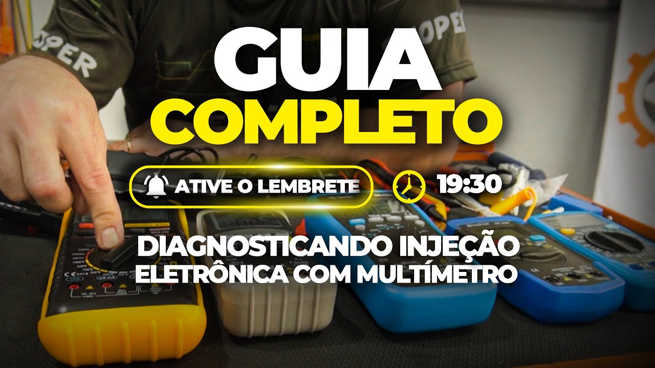 Diagnosticando Inje&ccedil;&atilde;o Eletr&ocirc;nica com Mult&iacute;metro