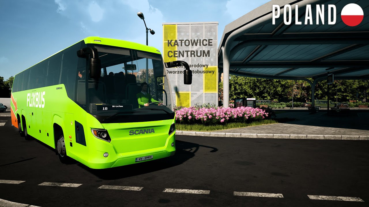 Fernbus Simulator | DLC POLAND | Scania Touring | GAMEPLAY !