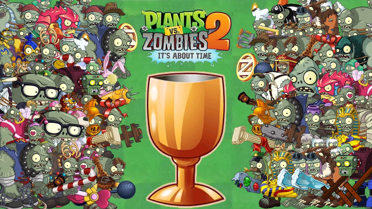 PvZ 2 Zombie Battlez – Triple Random Gargantuars Vs Gargantuars – What team will win?