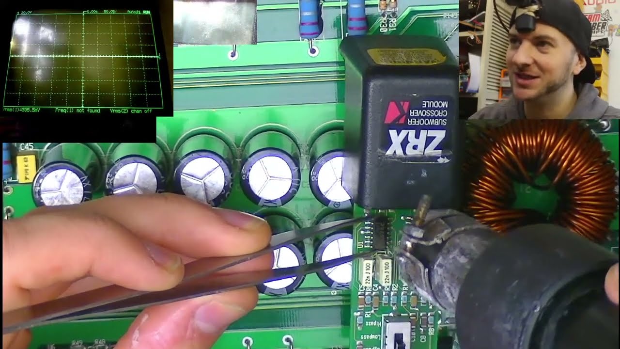 Live 🔴 Amplifier repair - Kicker ZR600 and (hopefully) others