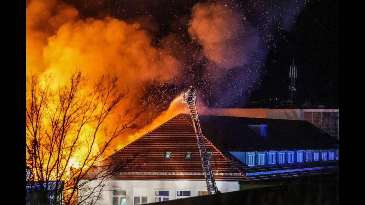 Millionenschaden nach Großbrand bei Bosch Thermotechnik in Wernau