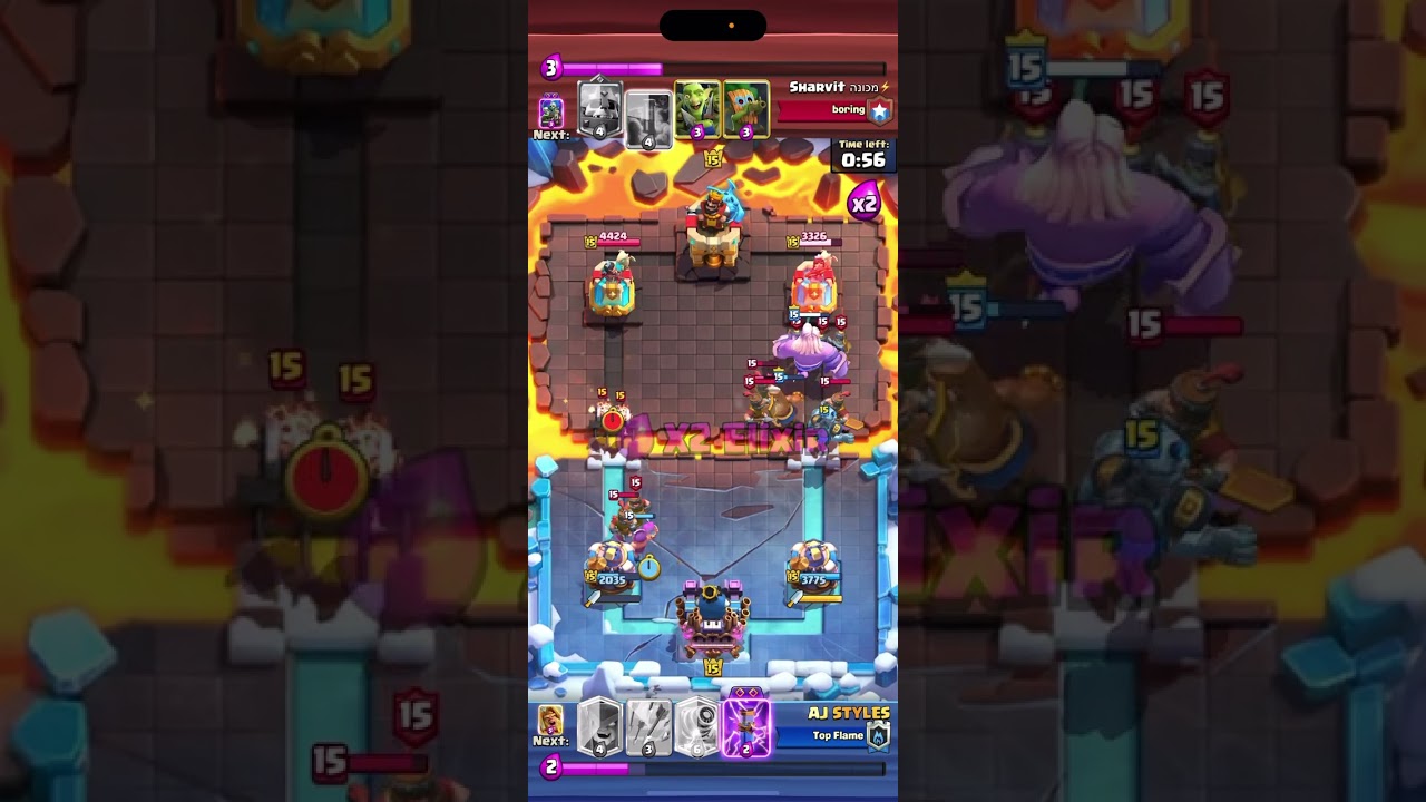 Clash Royale TV: Aj styles vs sharvit