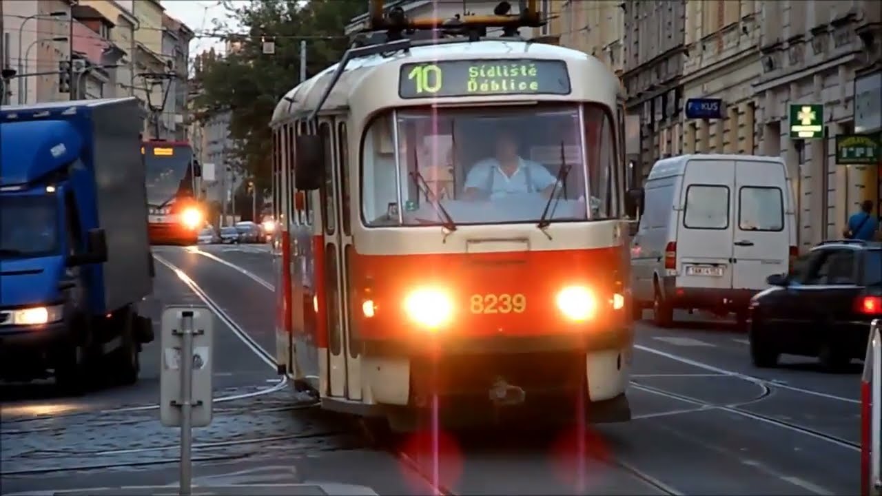 Straßenbahn Prag  - Impressionen Juli 2013