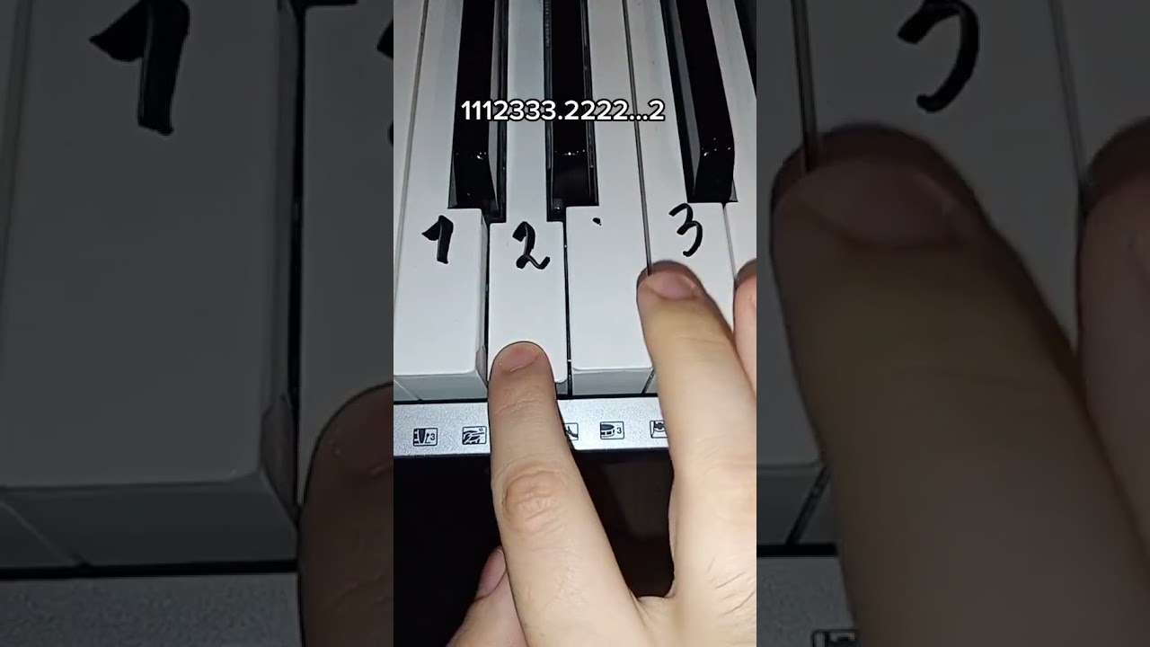 A m&uacute;sica mais f&aacute;cil no teclado🤣 #Shorts
