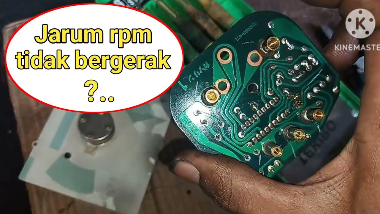 Service speedometer toyota kijang jarum rpm tidak  berfungsi