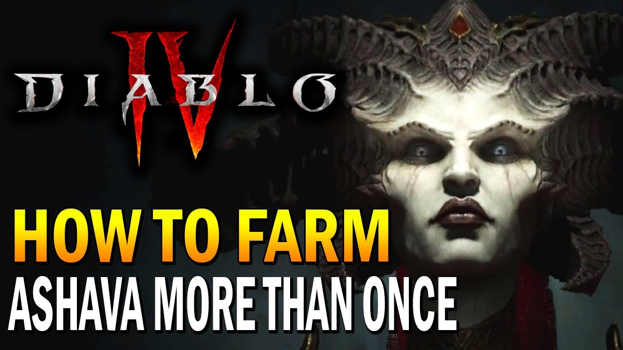 DIABLO 4 - HOW TO FARM ASHAVA WORLD BOSS 2 TIMES - CLASS BALANCE BROKEN ISSUES? WORLD TIER 4
