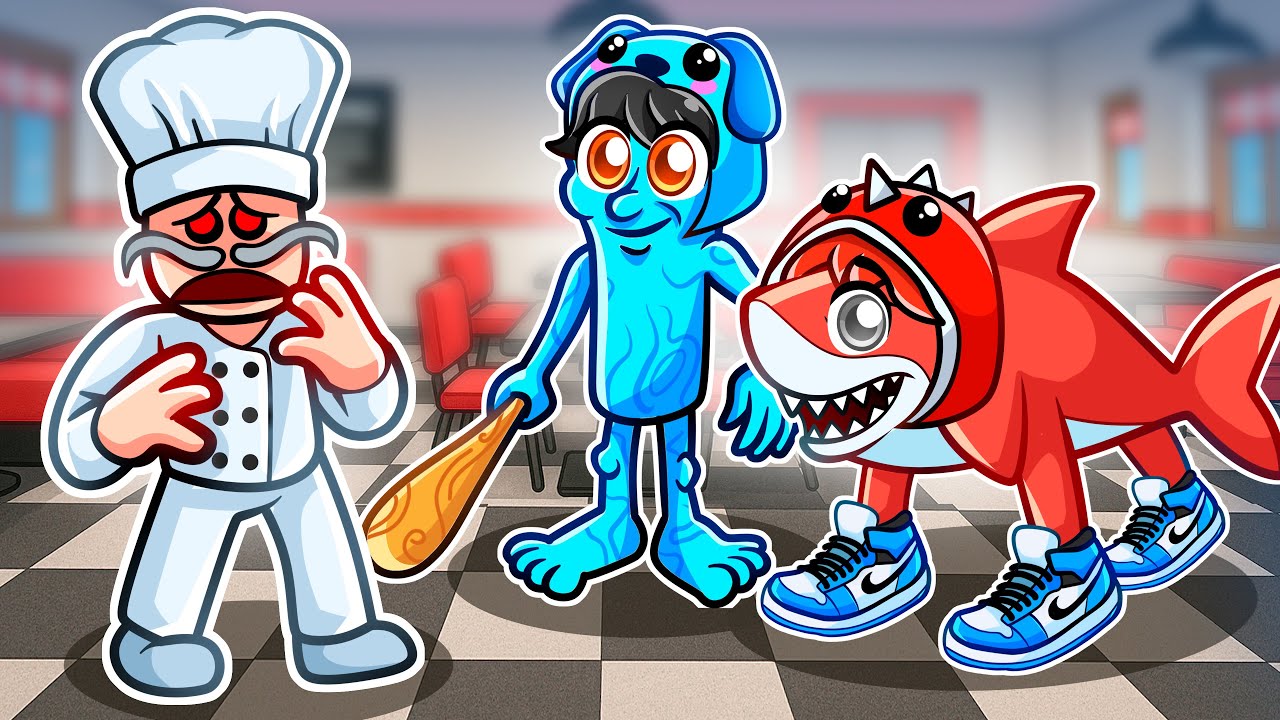 Becoming BRAINROT To Escape Papa Pizza!