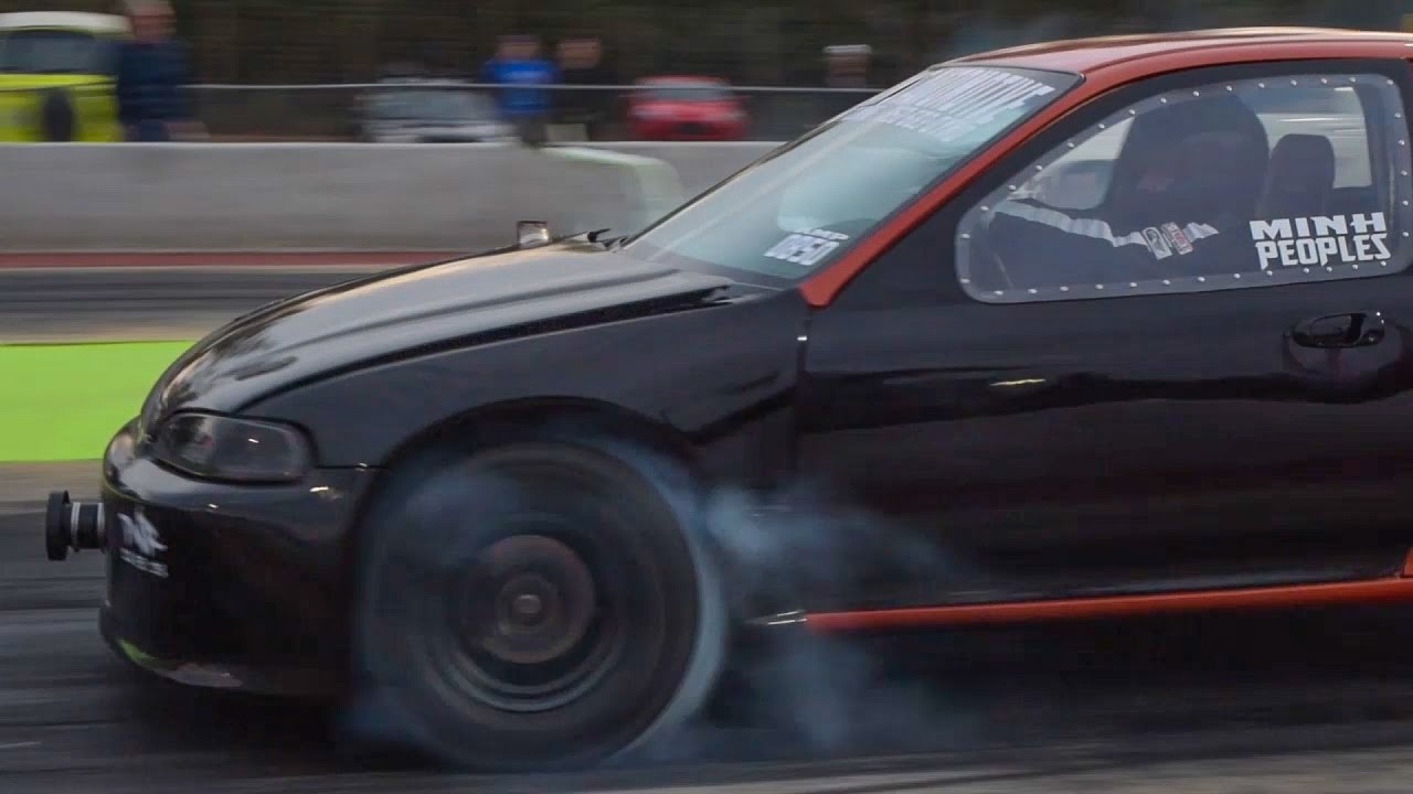 TURBO CRX GETS FULL RACE TRACTION BAR: Disco Tech Vlog