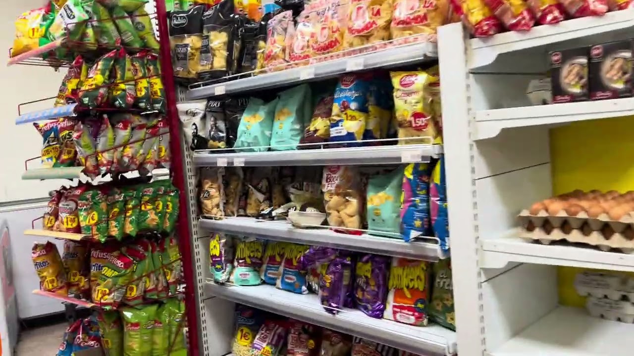 Walking In a Supermarket