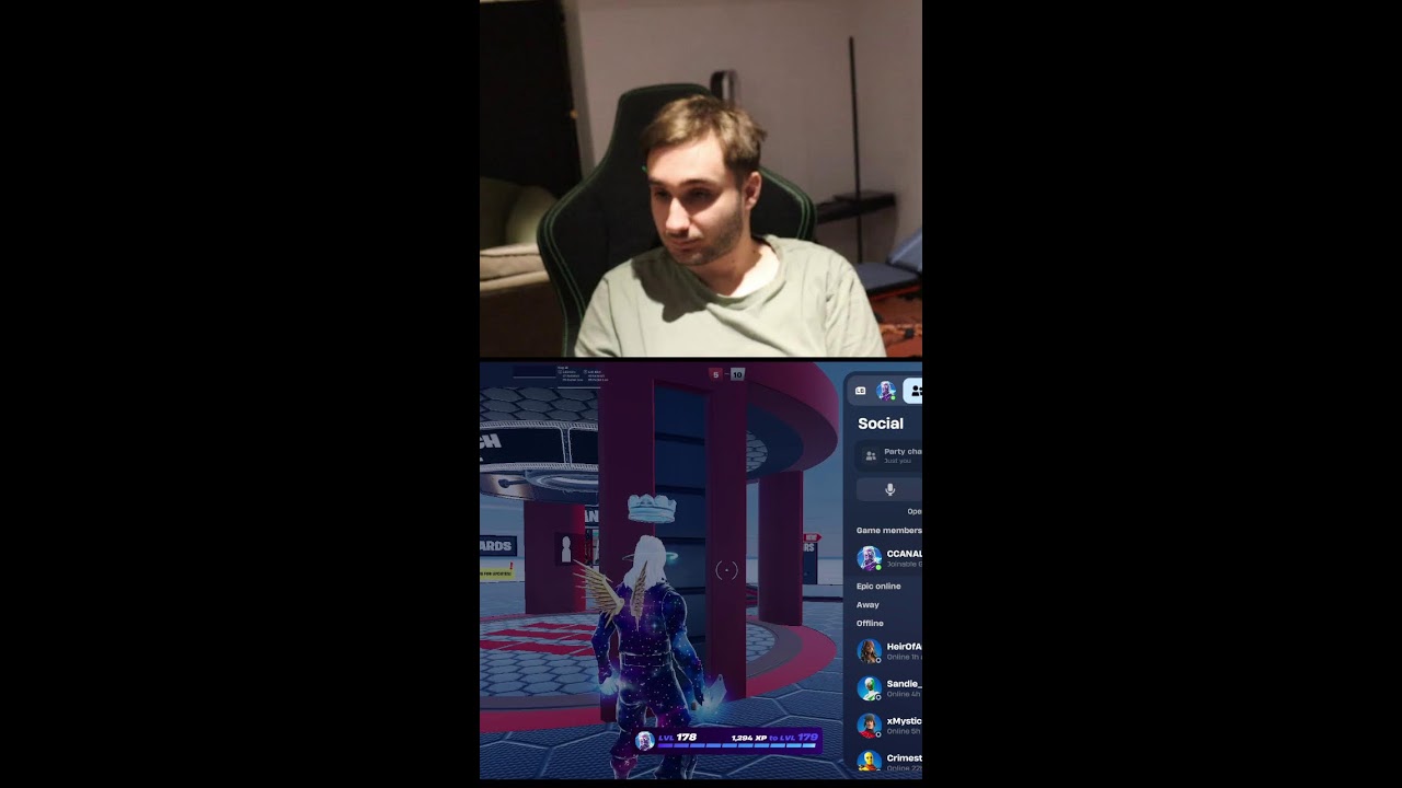 CHILL FORTNITE STREAM (Portrait)