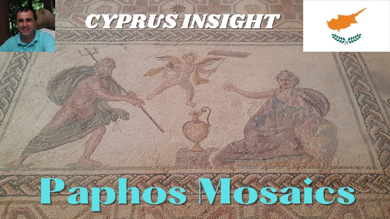 Mosaics at Paphos Harbour Cyprus - Absolutely Stunning