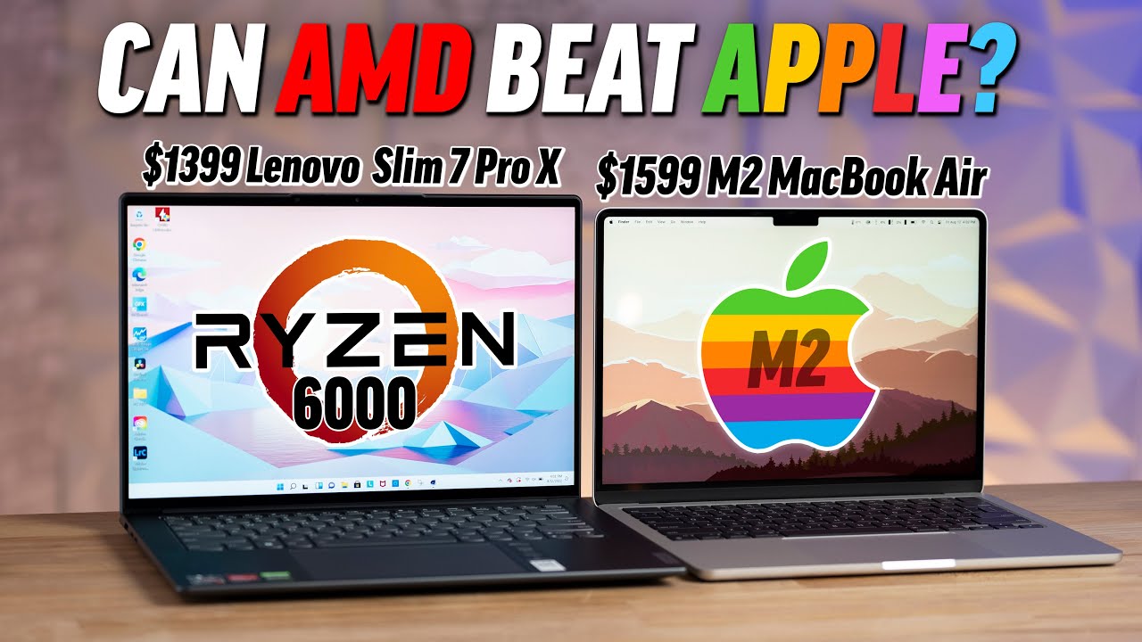 Apple M2 vs AMD 6800HS + NVIDIA RTX: FINALLY an M2 Killer?