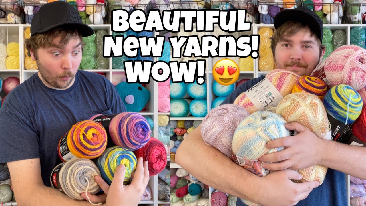 Распаковка пряжи Yarnspirations — Новая пряжа — Однодневная распродажа #yarnspirations
