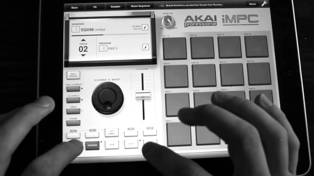 kneticmusic x iMPC x iPad beatmaking