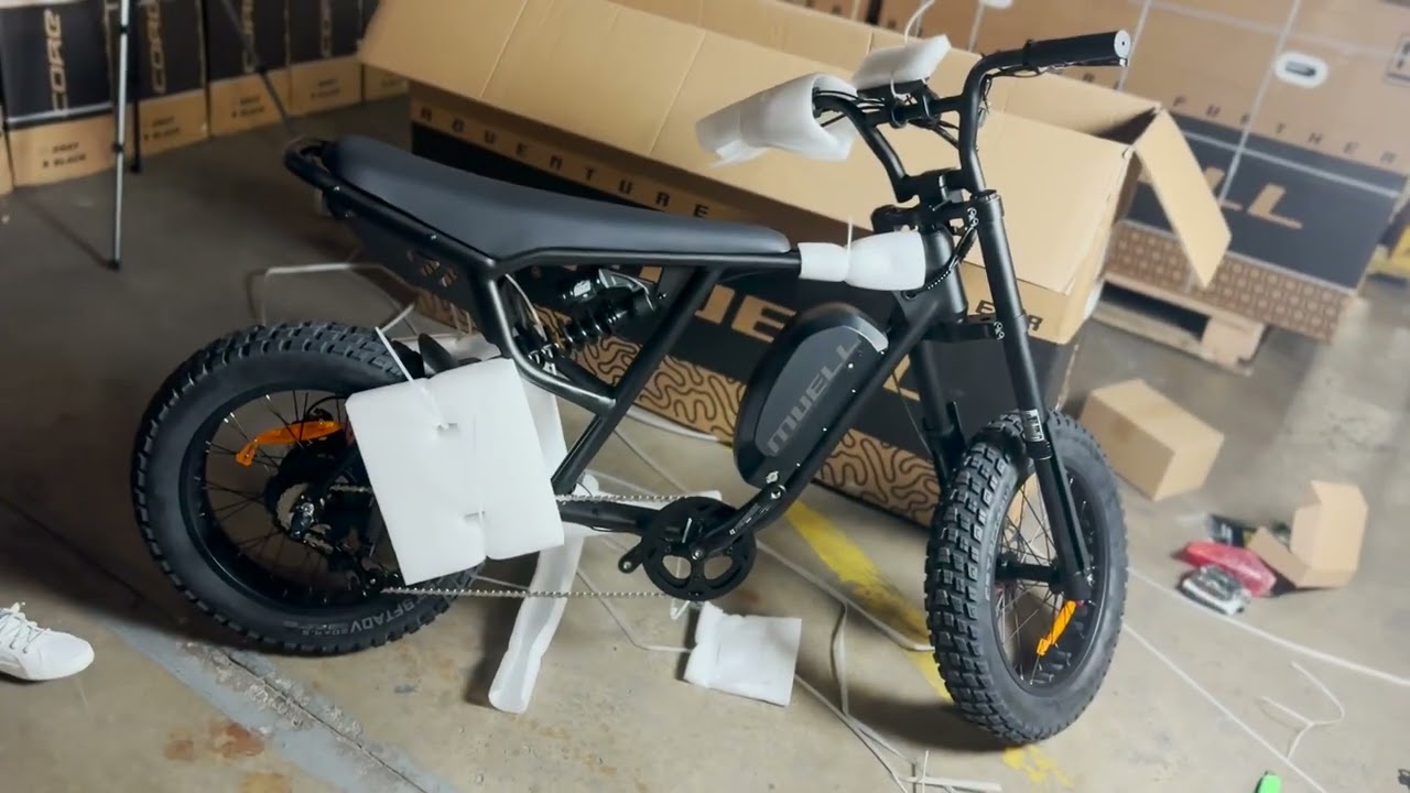 MUELL Rebel E-Bike Unboxing & Assembly Tutorial