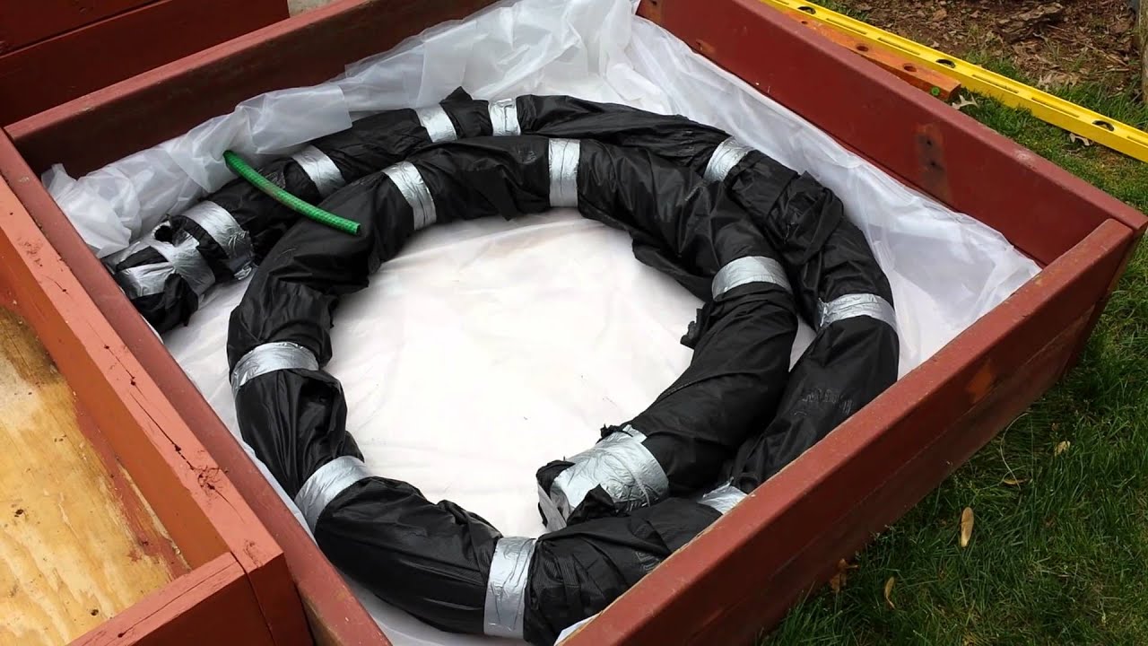 Self-watering / Sub - irrigation raised garden