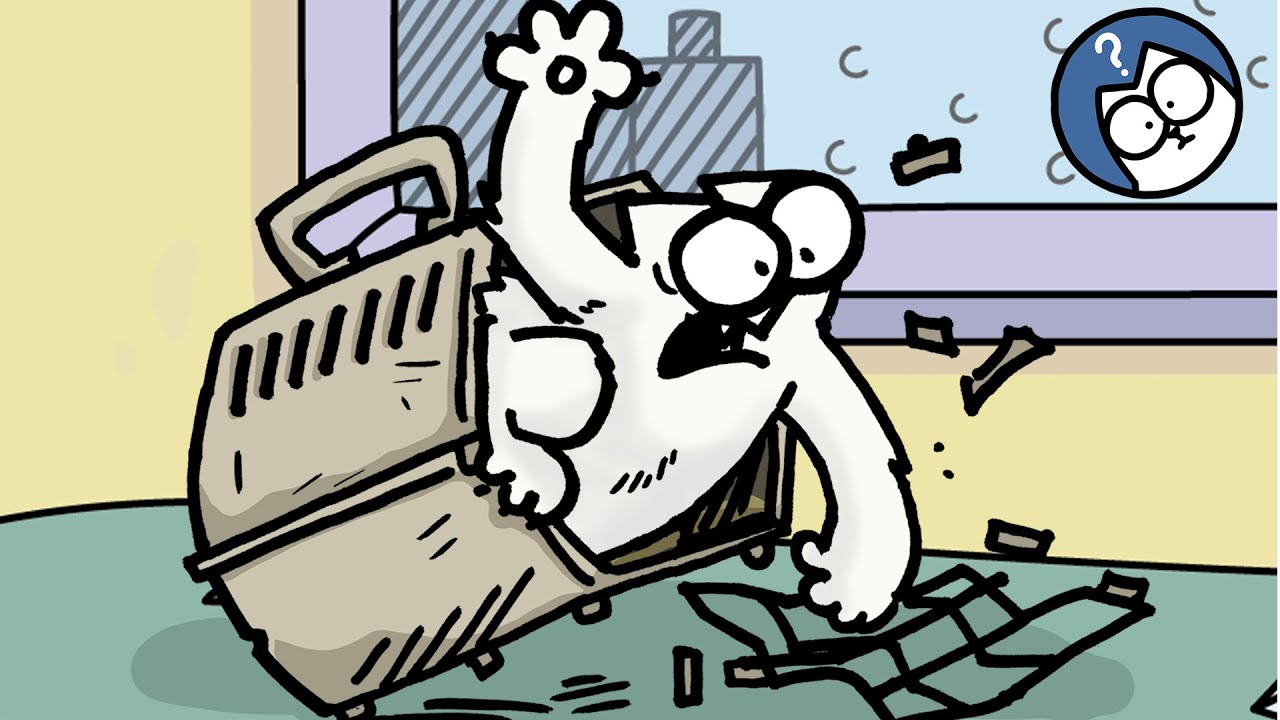 Off to the Vet | 3 Part Colour Special | Simon's Cat Extra