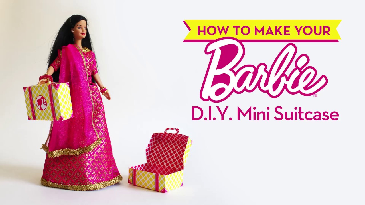 How to make your Barbie D.I.Y. Mini Suitcase Box