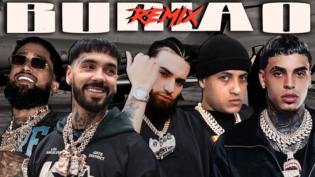 BURLAO REMIX 2.0 - ANUEL AA ❌ HANZEL LA H ❌ HADES 66 ❌ LUAR LA L ❌ BRYANT MAYERS (Music Video)