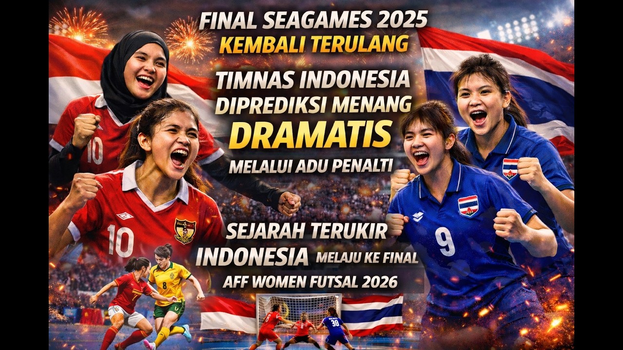 Indonesia Vs Thailand ⁉️ Final AFF Womens Futsal 2026
