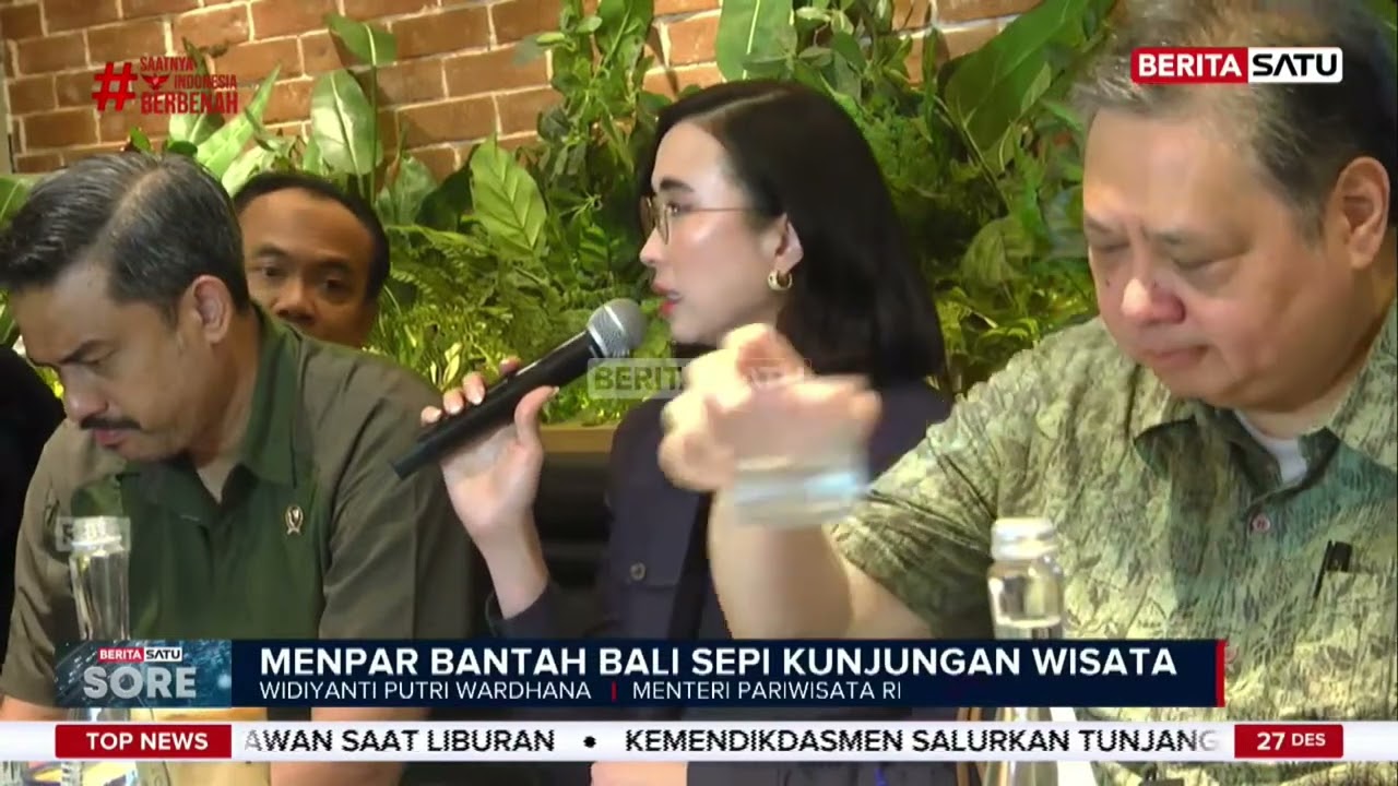 Benarkah Bali Sepi Saat Libur Nataru? Ini Jawaban Menpar Widiyanto #Beritasatu