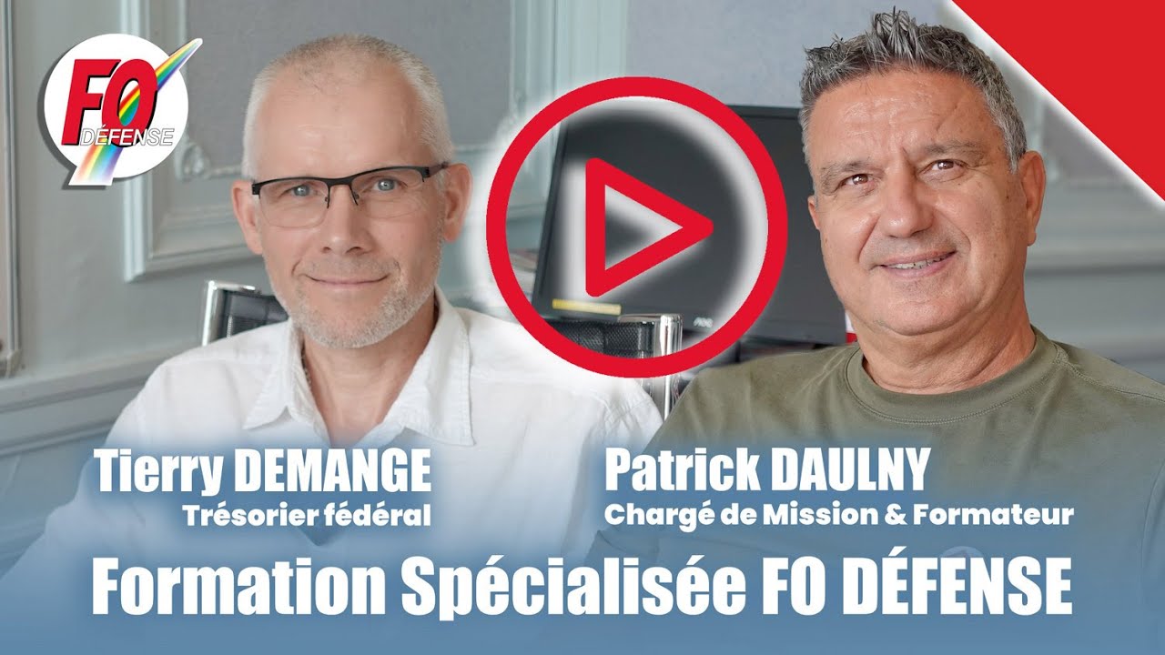 🔴 FO Défense Formations syndicales spécialisées