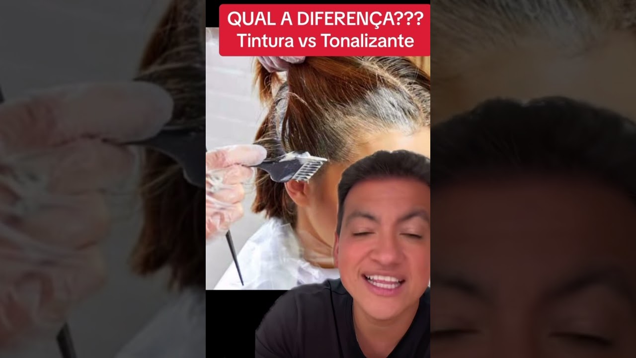 Diferen&ccedil;a entre colora&ccedil;&atilde;o e tonalizante de cabelo. Com Rodrigo Cintra