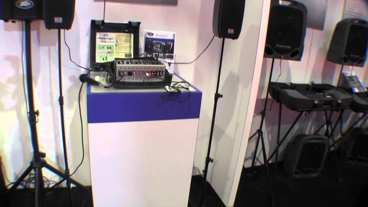 Peavey Messenger System Portable Audio Sound System: By John Young of the Disc Jockey News