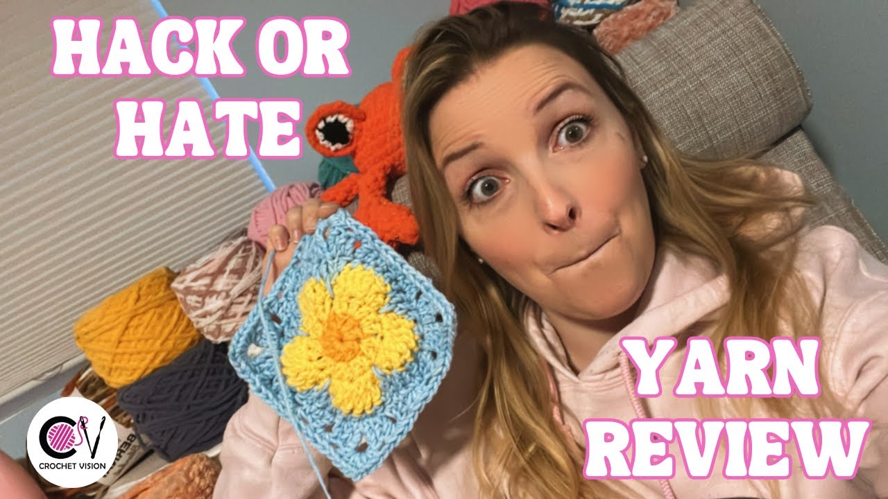 Flower Power Yarn Review| Hack or Hate| Honest Review| Will It Work? | All In One Granny Square