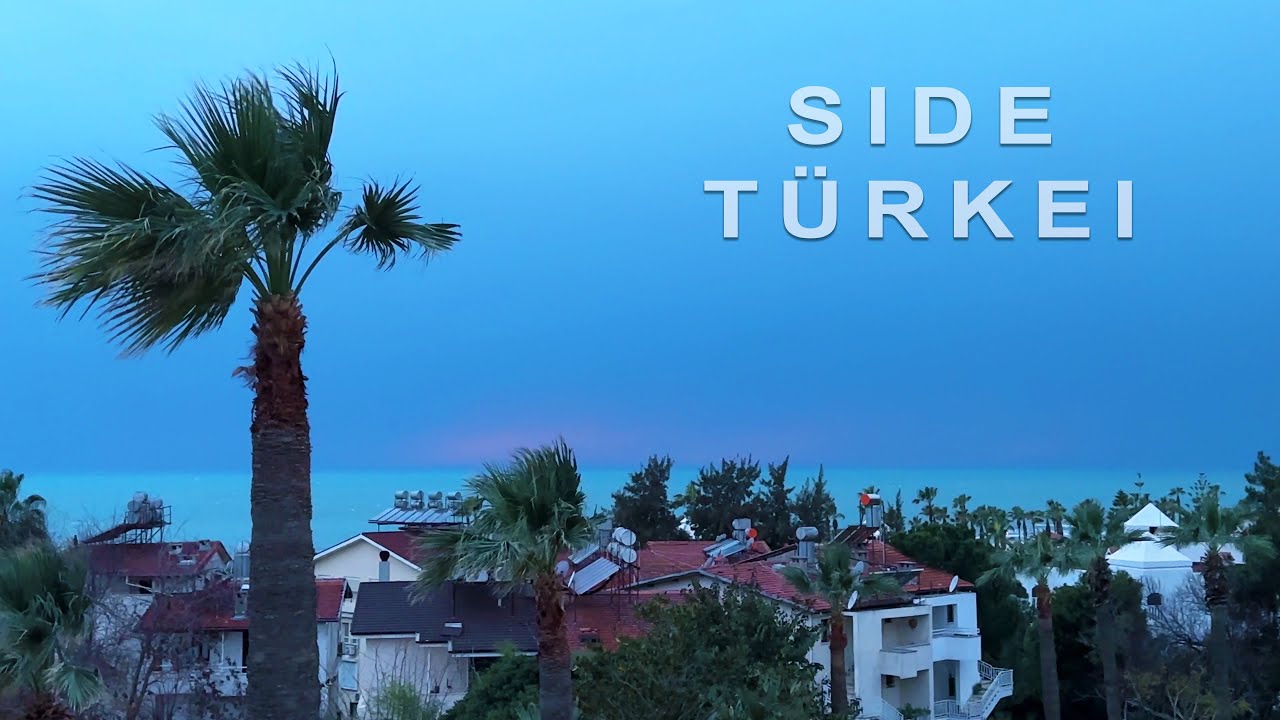 Die aktuelle Lage in Side HEUTE. Türkei im Winter  🥰🇹🇷 #side #turkey #kumköy #sidetürkeiheute