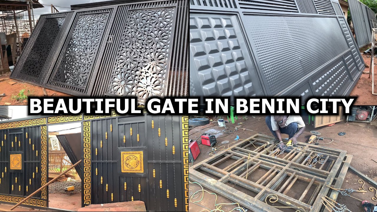 EDO:CONSTRUCTION OF BEAUTIFUL GATE, TANK STAND, HANDRAY WROUGHT IRON GATE, BUGLARY,FENCE GUARD&MORE