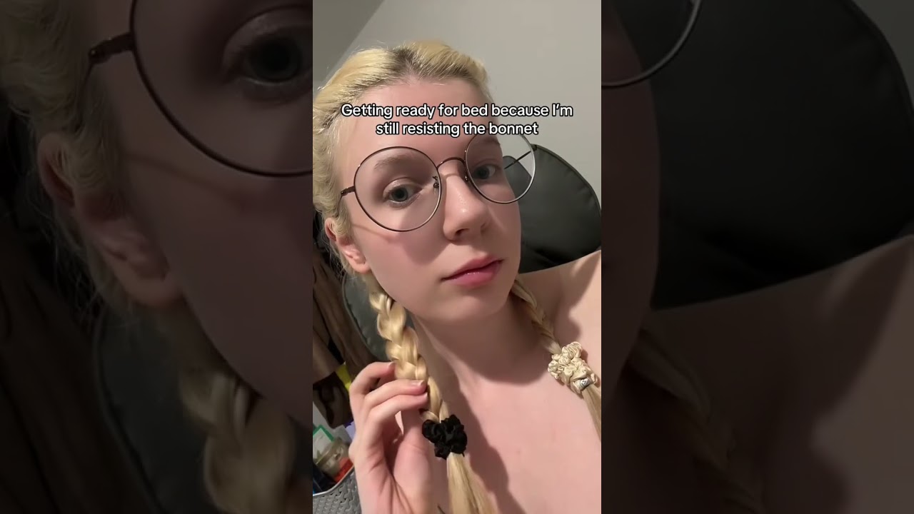 Уход за волосами! Защитная прическа для сна 