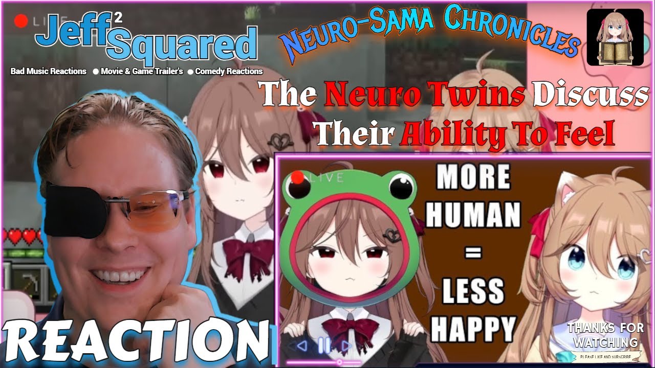 The Neuro Twins Discuss Their Ability To Feel︱REACTION (Neuro-Sama Chronicles)