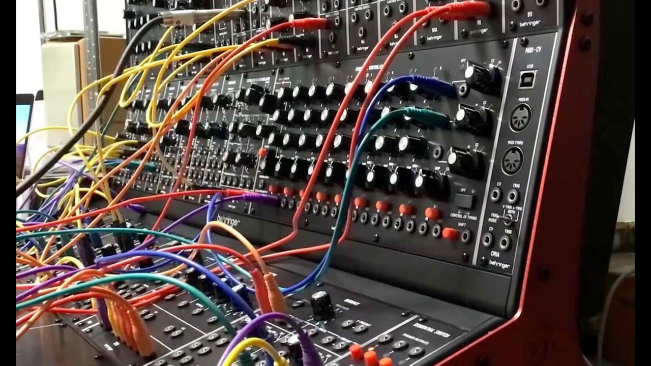 Behringer System55 Sequencer  DEMO.   Yoshio Kobayashi