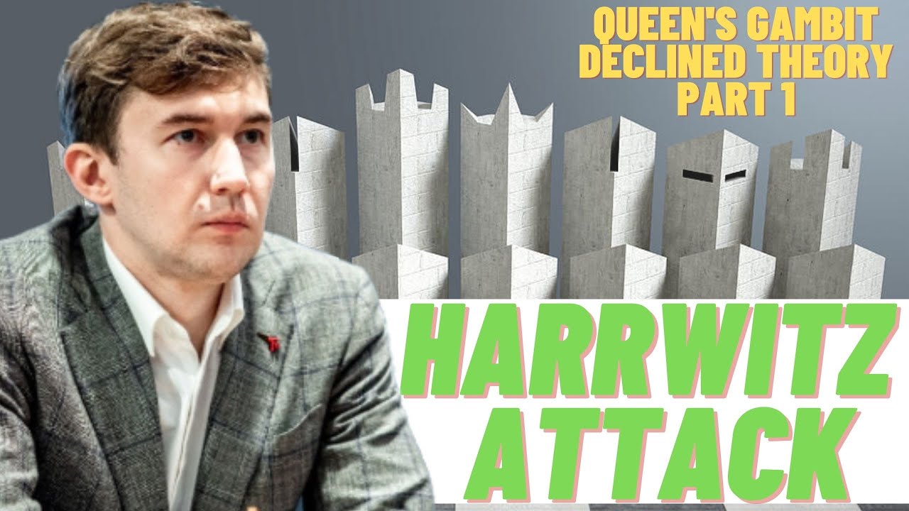 A MUST KNOW Attack in the Queen's Gambit Declined! - Master the Harrwitz Attack