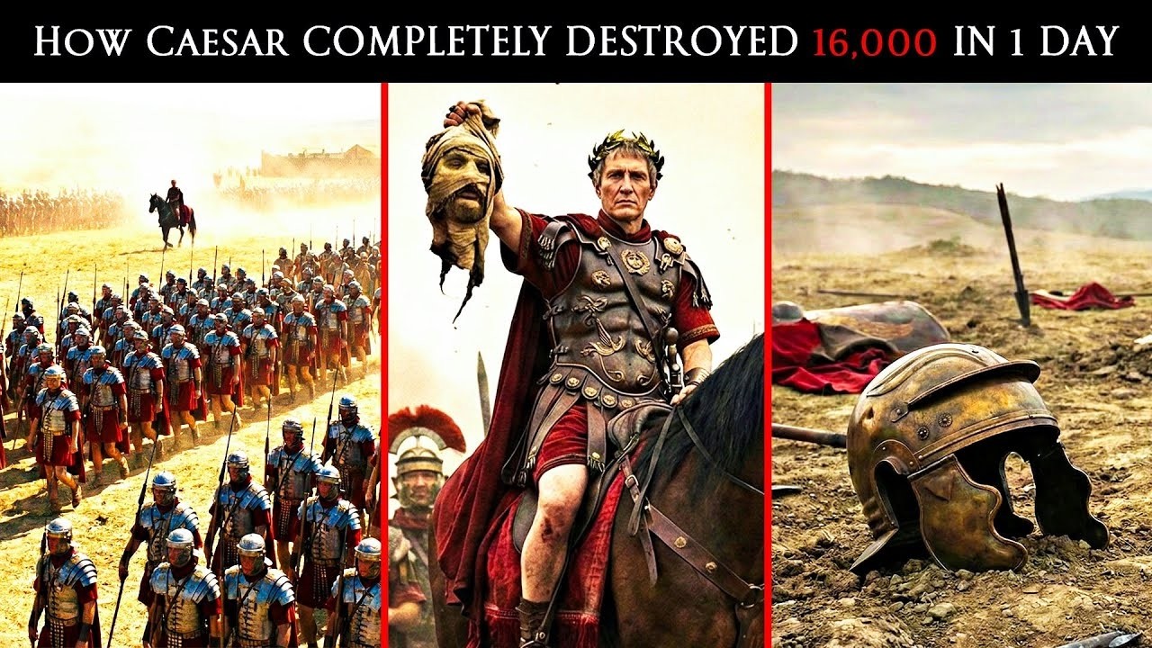Когда тысяча воинов Юлия Цезаря разгромила 16 000 воинов всего за один день — битва при Руспине