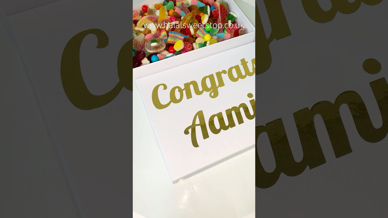 Unbox a Luxury Halal Gift Box With Us 🎁 Halal Congratulations Gift #congrats #halal #unboxing #grad