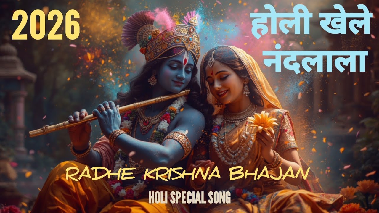 Holi Khele Nandlala | होली खेले नंदलाला | Krishna Bhajan | Holi Special Hindi Song 
