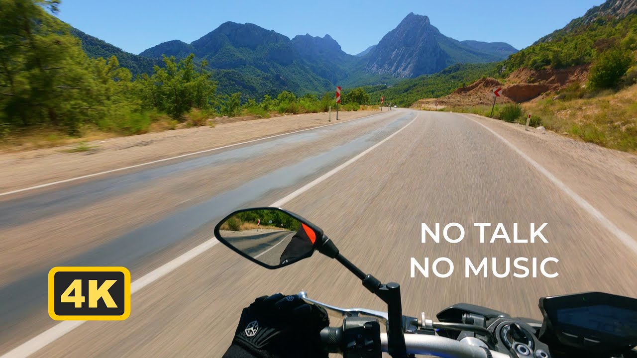 A Motorcycle Meditation: 4K Cinematic Ride on the Yamaha MT-09 | No Music, Raw Sound