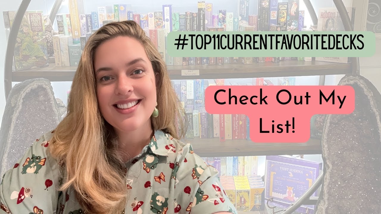 #Top11CurrentFavoriteDecks - VR to ‪@AmethystAscensionTarot‬ - A Deck Showcase