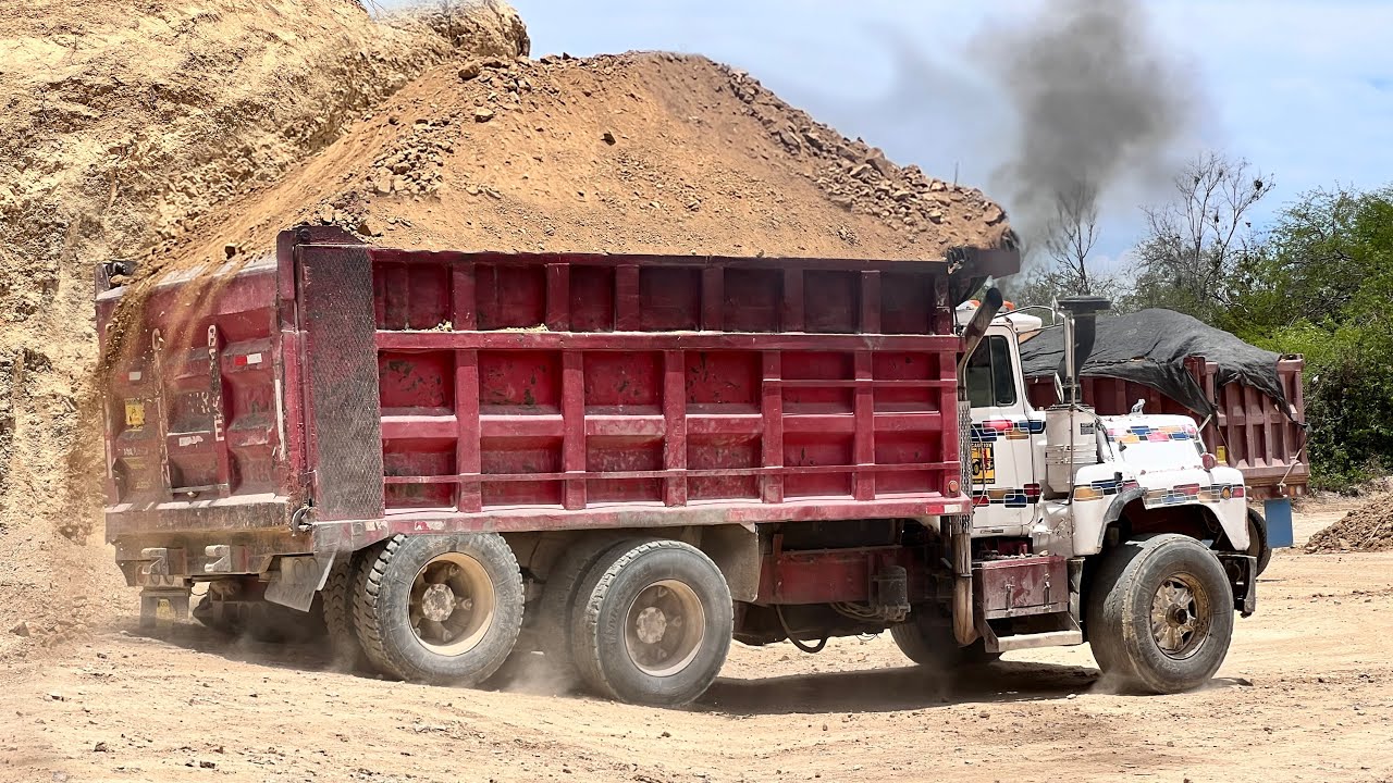 SHALE MINING  S3•E5 | OVERLOAD TRUCKS #kenworth #peterbilt #truck