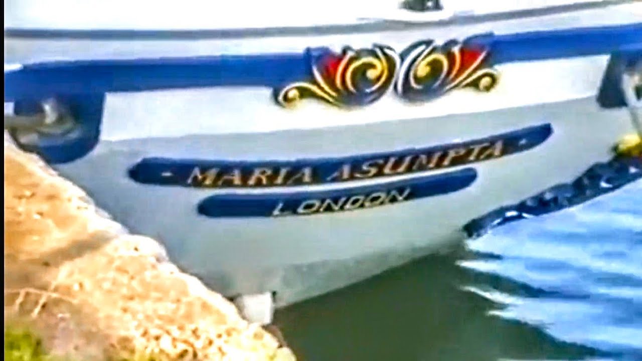 Brig Maria Asumpta at Southampton's Town Quay in 1993