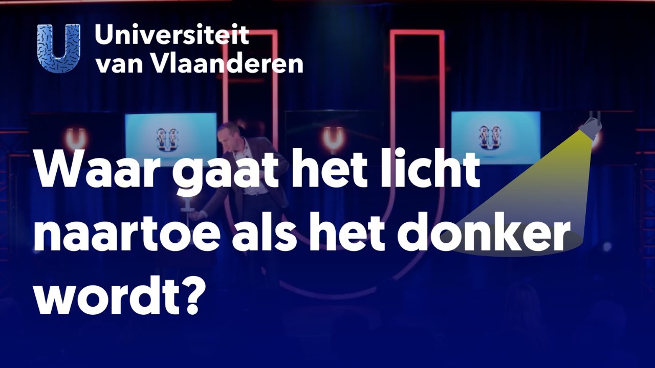 Waar gaat licht naartoe als het donker wordt?