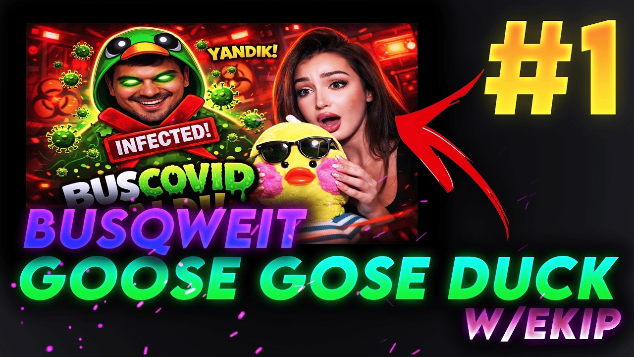 Busqweit Ekip ile Goose Goose Duck Oynuyor