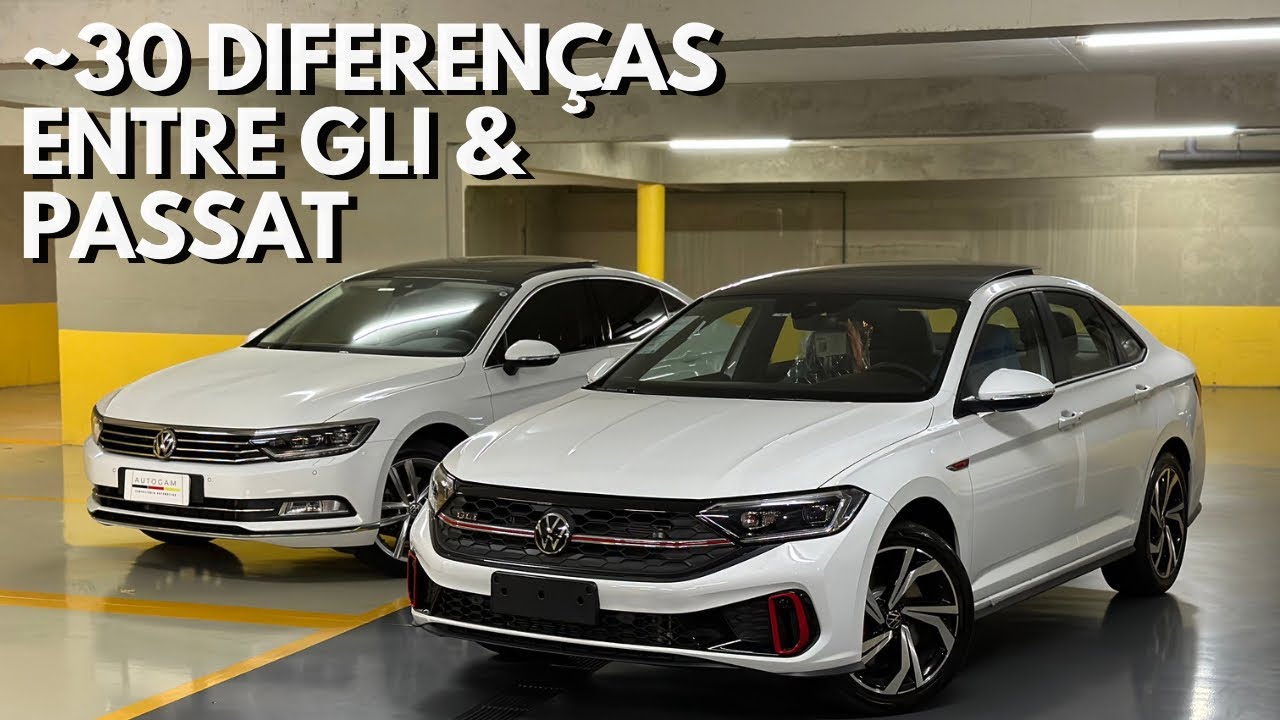 AUTOGAM® - Diferenças entre Jetta GLI 2023 e Passat Highline 2019