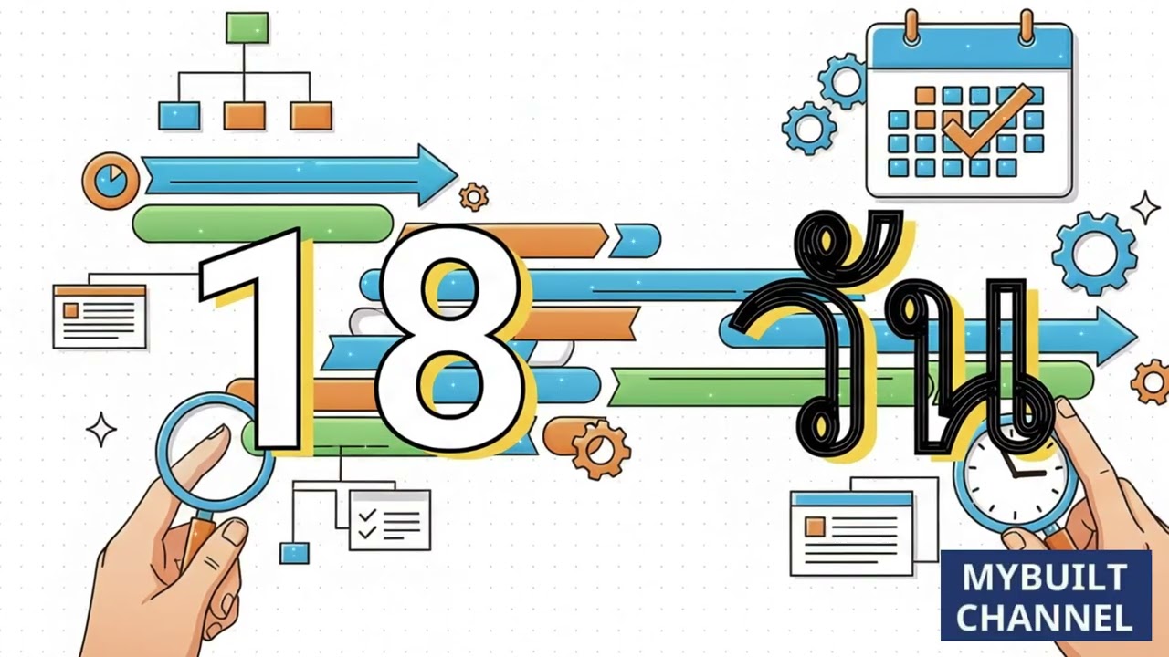 EP02 : การสร้างสรุปงานและงานย่อยใน Microsoft Project I Mybuilt channel